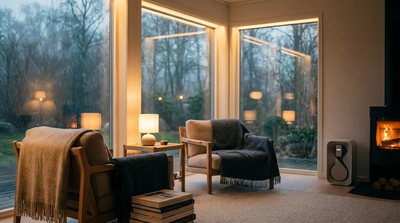 Parhus med elbil